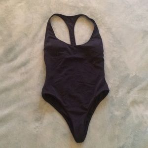 Victoria Secret low racerback swimsuit padded